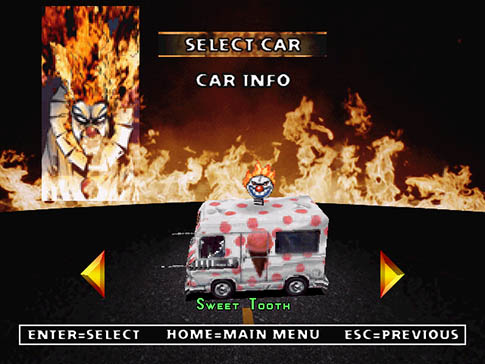 Twisted Metal 2 Sweet Tooth