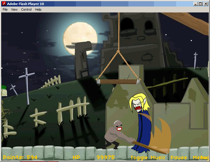 Vampire Game Screen Cap